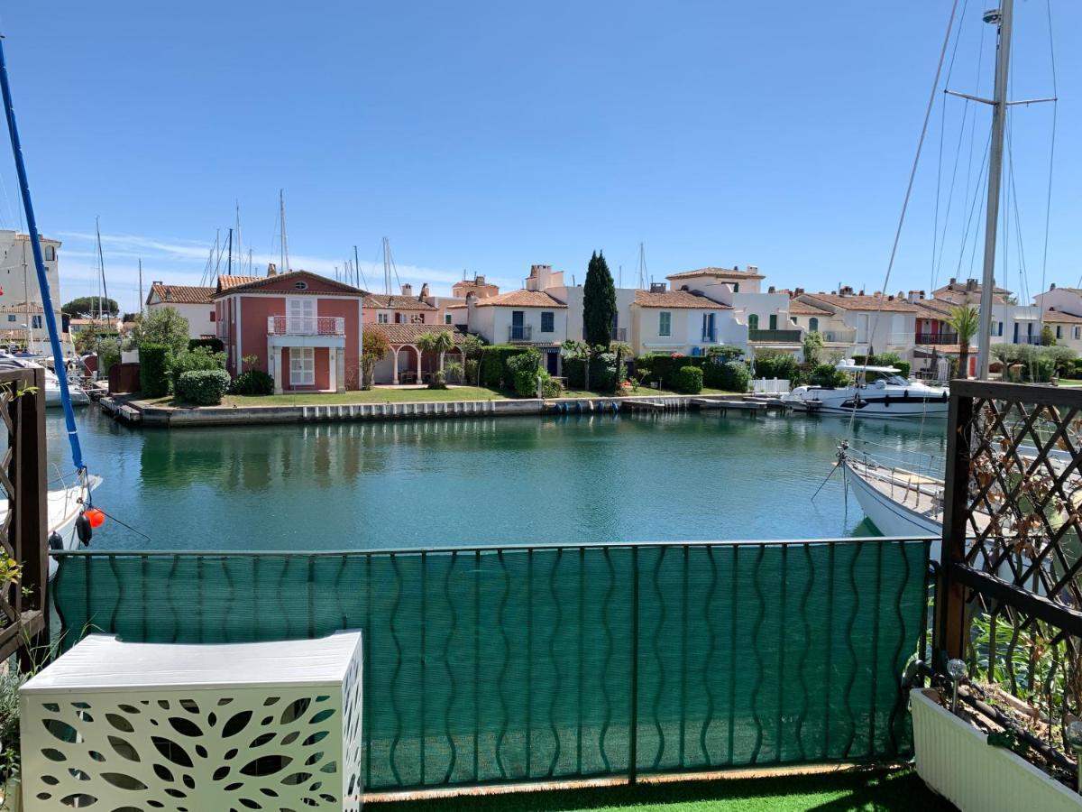 Appartement Rue De L'Amarrage A Port Grimaud Avec Terrasse Vue Canaux Et Garage Buitenkant foto